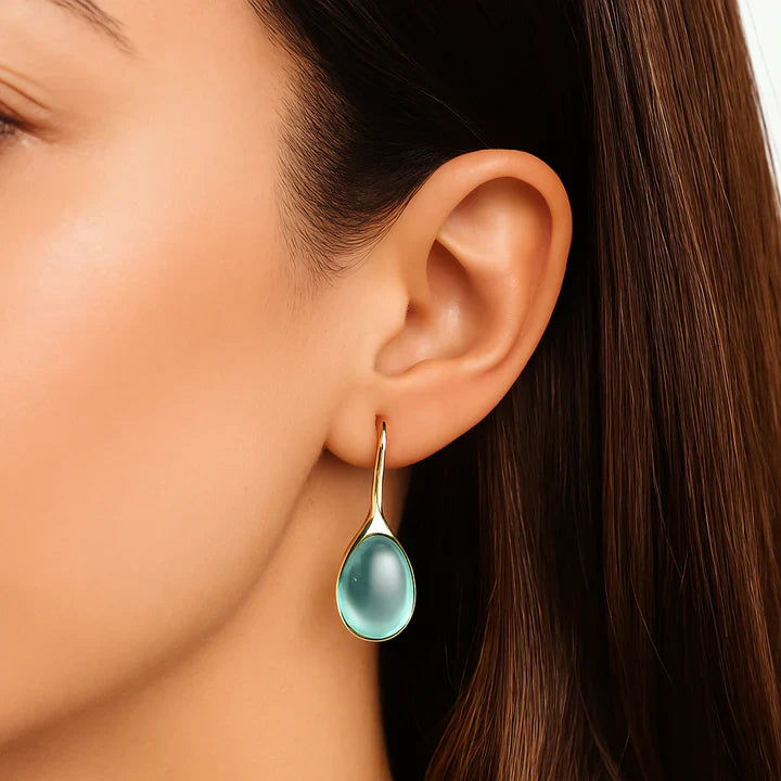 Boucles d’oreilles en cristal sable