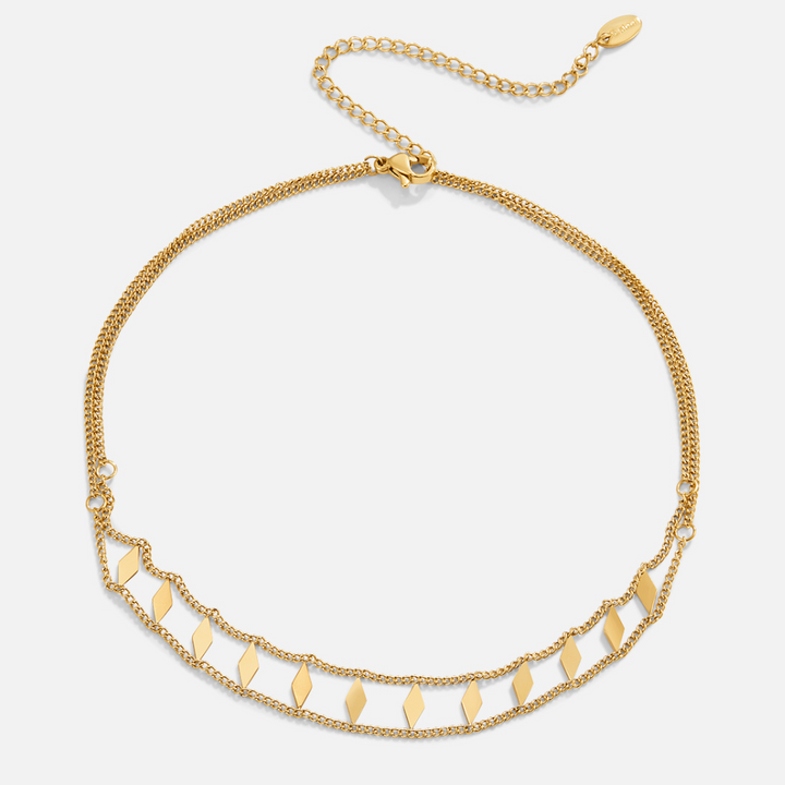 Choker Zara finition dorée