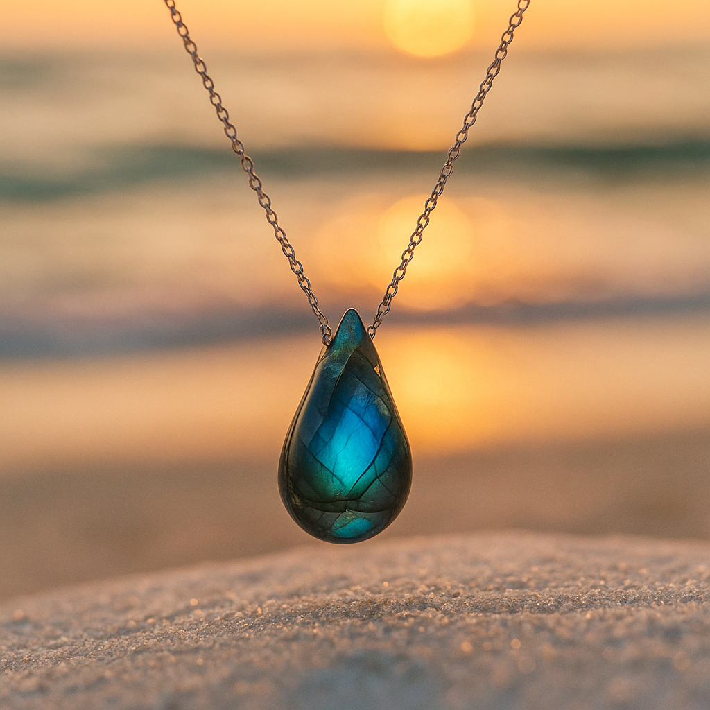 Lagoon | Collier en labradorite