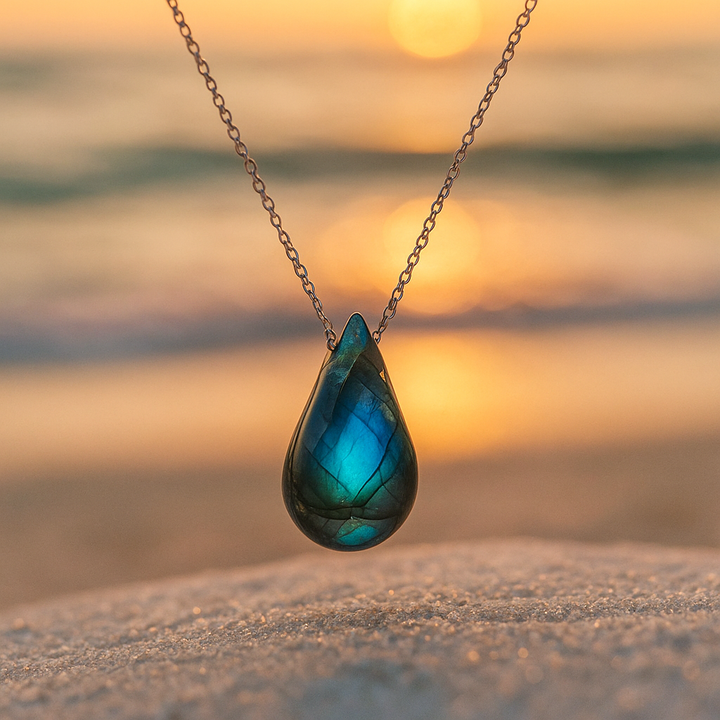 Lagoon | Collier en labradorite