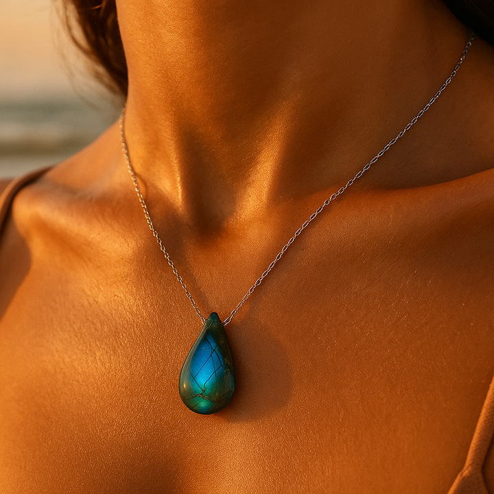 Lagoon | Collier en labradorite