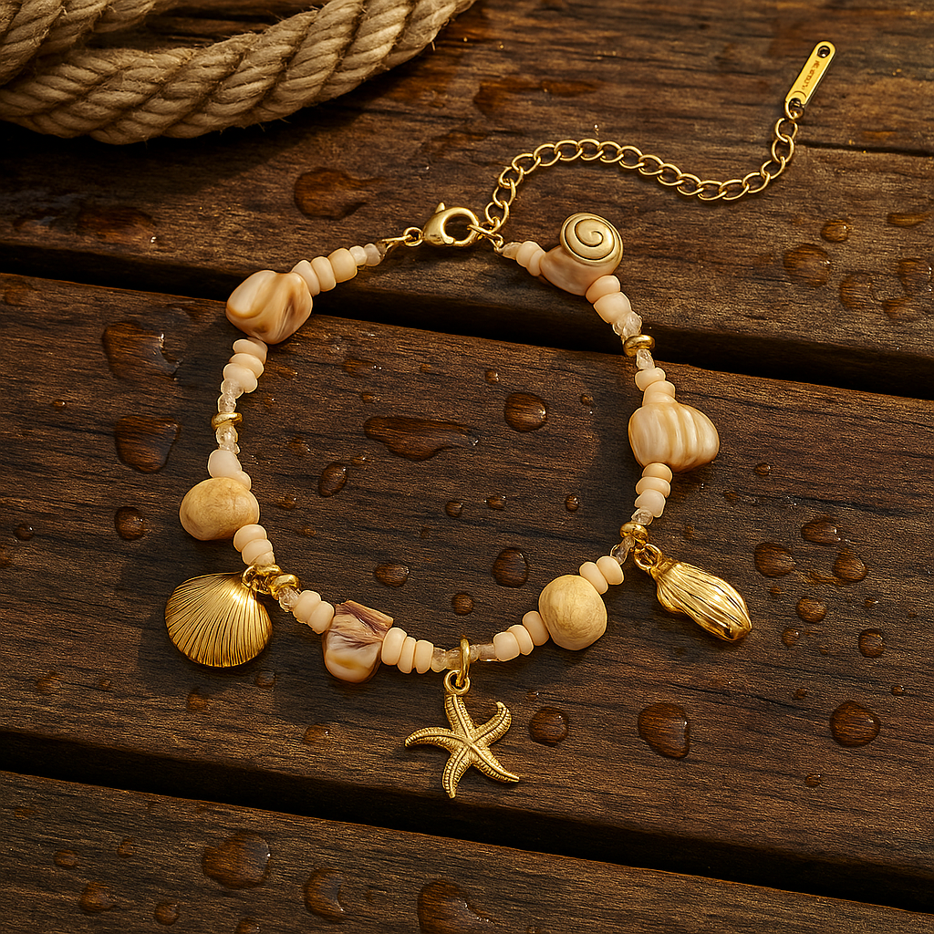 Bracelet en Coquillage Matinal | Baie