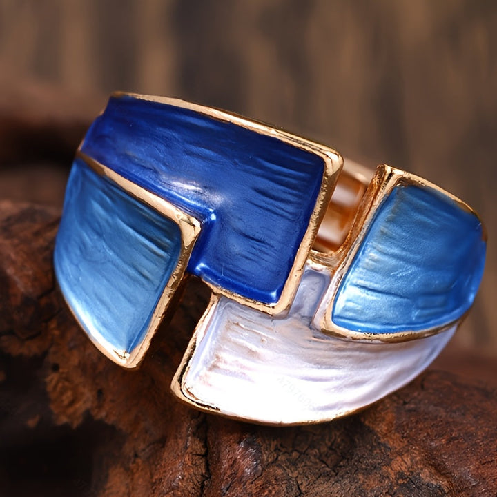 Bague Géométrique Vintage
