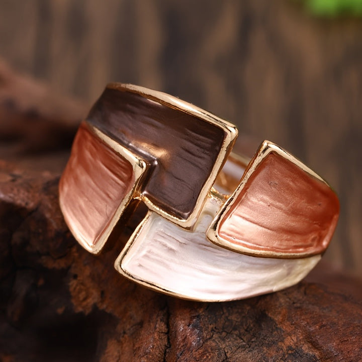 Bague Géométrique Vintage