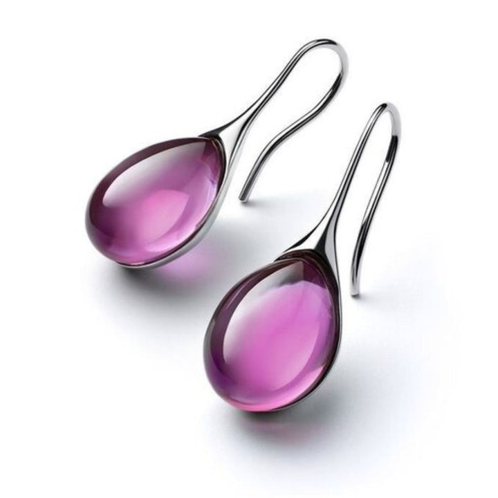 Boucles d’oreilles en cristal sable
