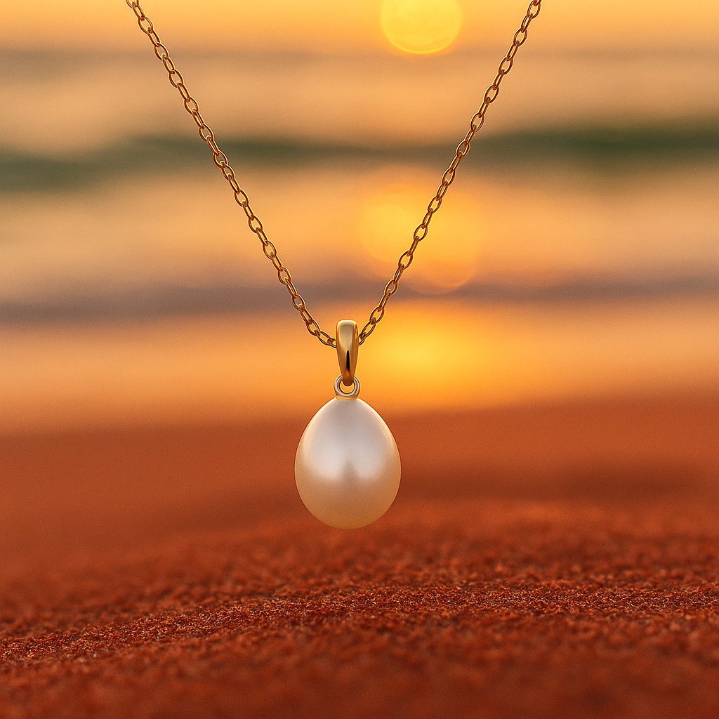 Ria | Collier de Perles avec Chaîne Fine