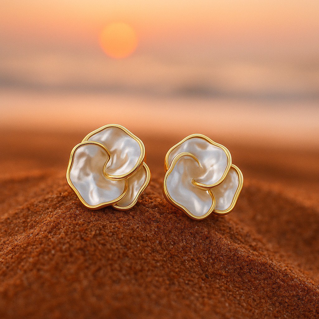 Cynthia | Boucles d’Oreilles à Perles