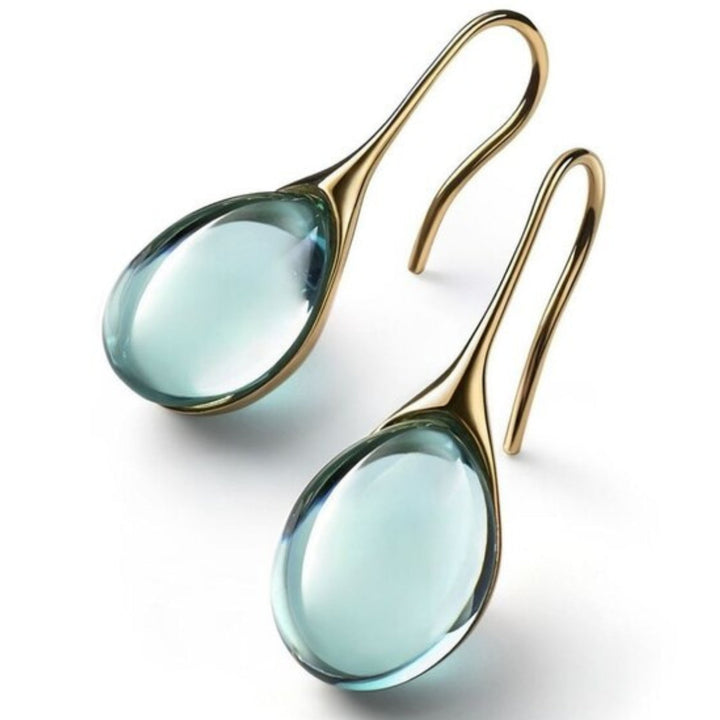 Boucles d’oreilles en cristal sable