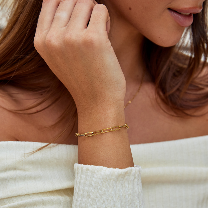 Bracelet Clip Or