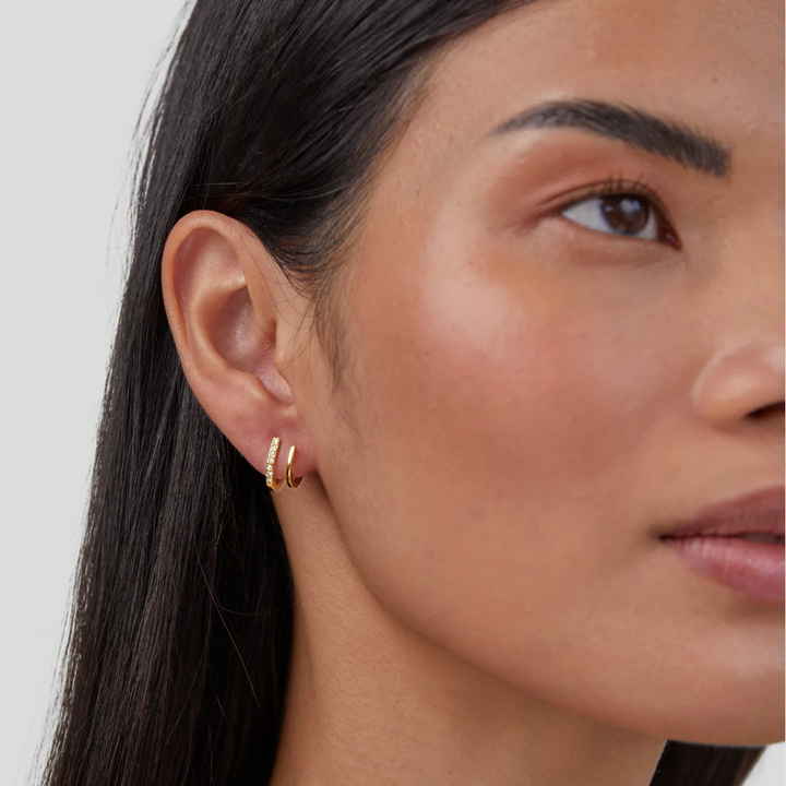 Boucles d'oreilles en cristal griffes