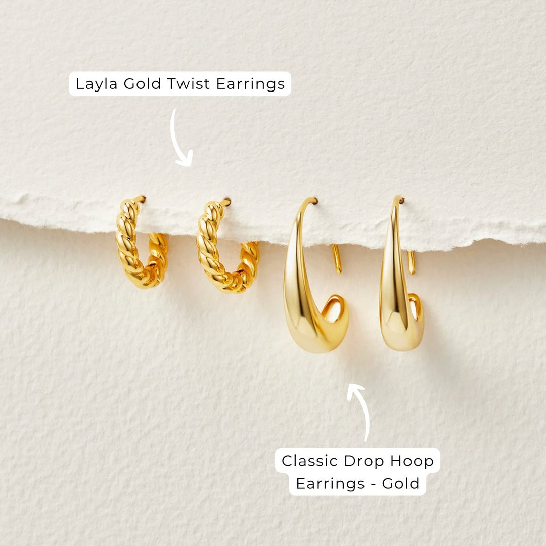 Cina - Boucles d'oreilles en forme de cercle