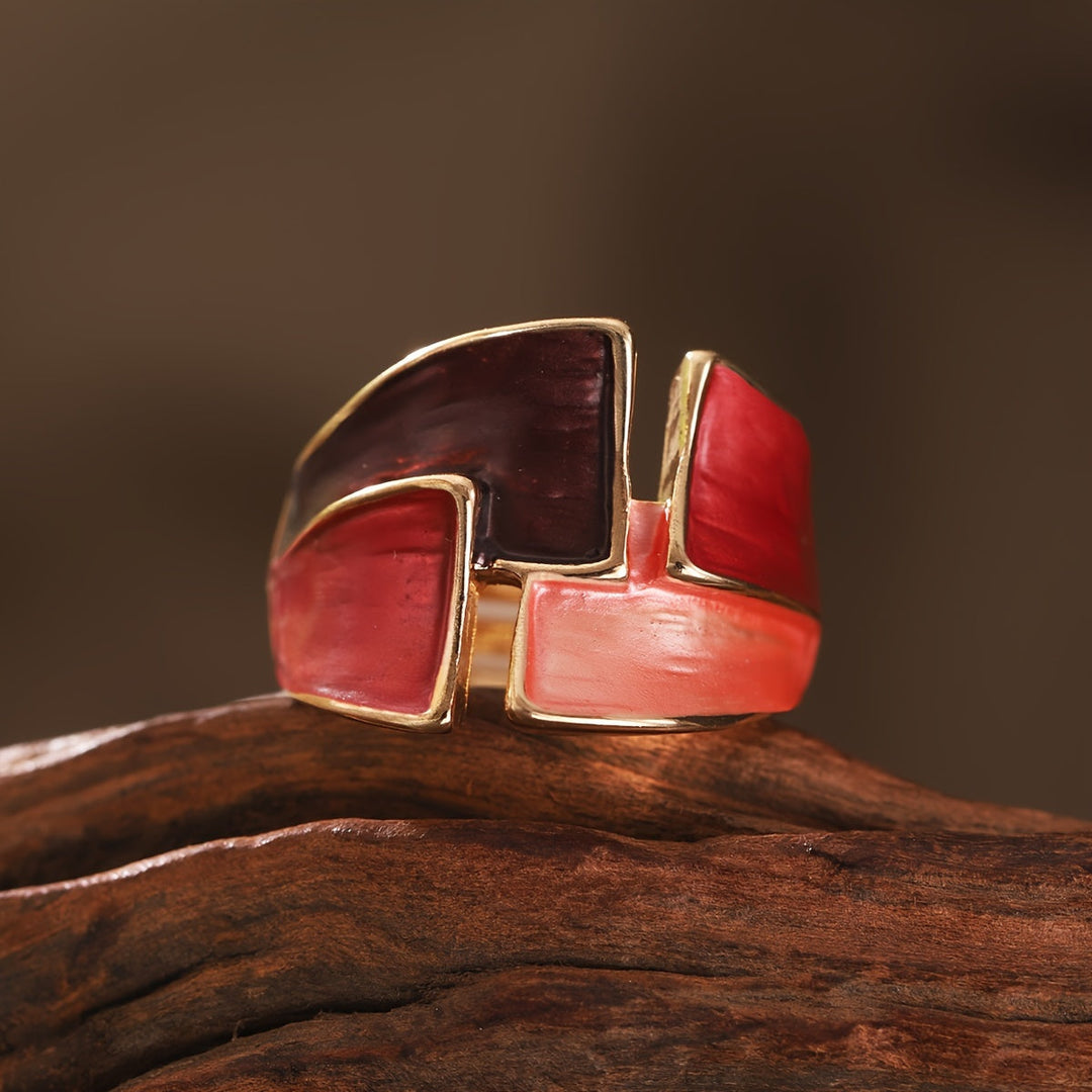 Bague Géométrique Vintage