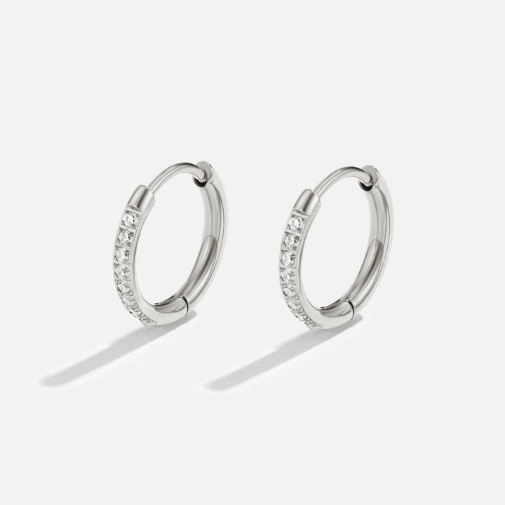 Créoles Éternité - Boucles d'Oreilles