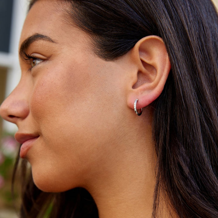 Créoles Éternité - Boucles d'Oreilles