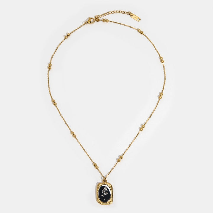 Delicate Rose d'Amour Necklace