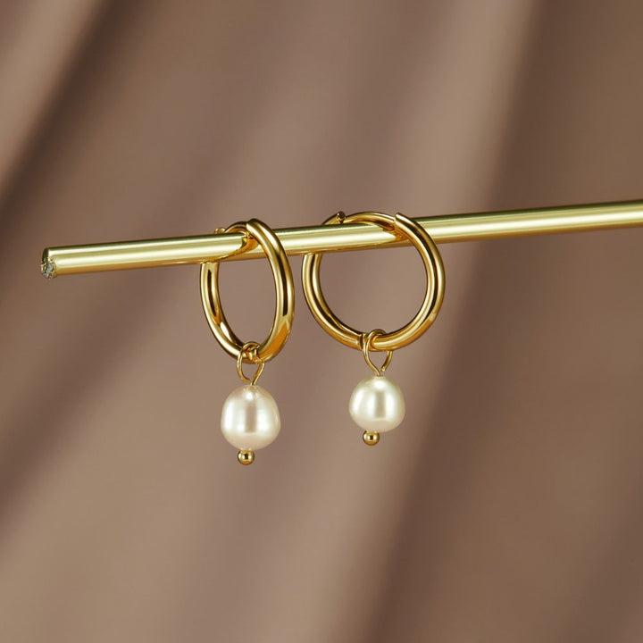 Bella – Boucles d'Oreilles en Perles de Culture