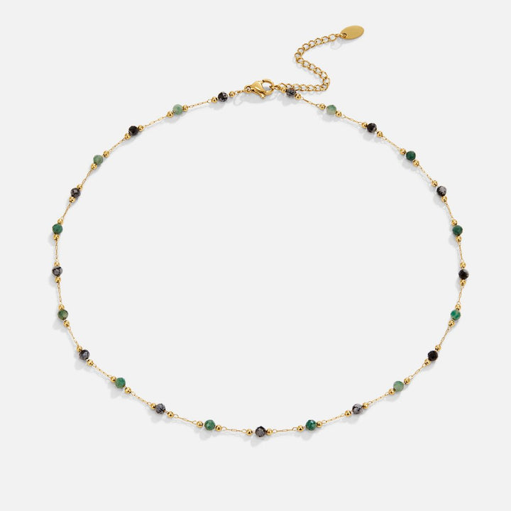 Lulu Forest Collier en Pierre Perlée