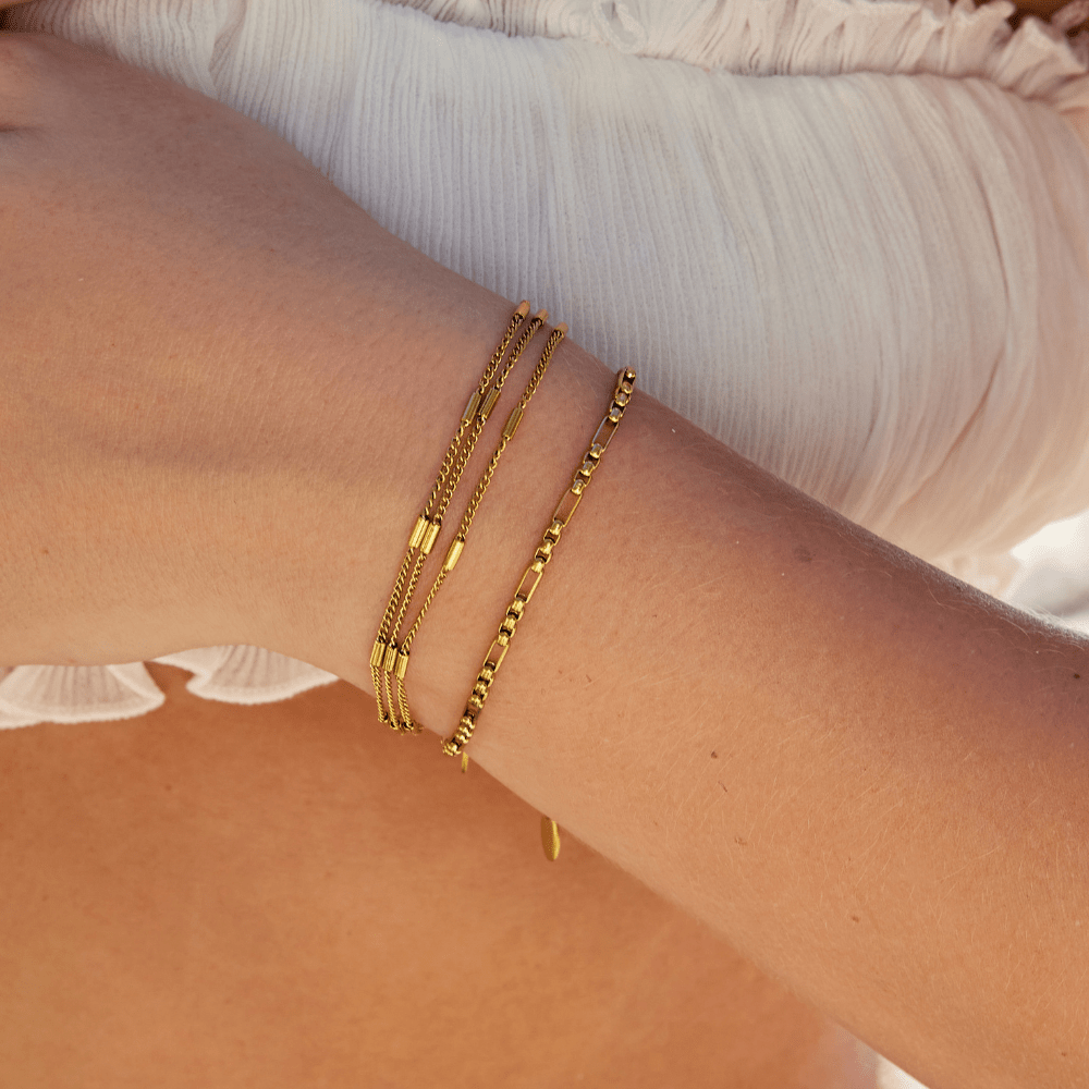 Sabina Triple Layer Bracelet