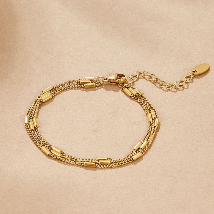 Sabina Triple Layer Bracelet