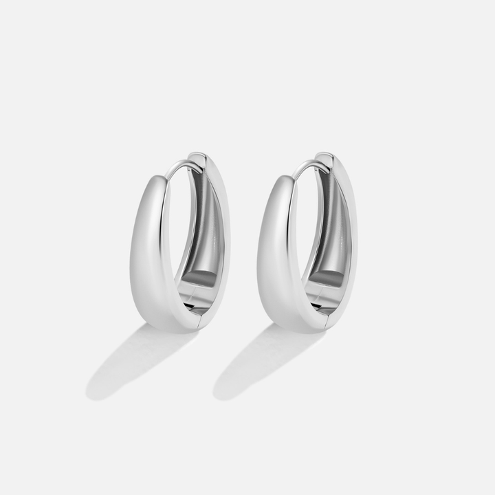 Créoles en argent Valentina