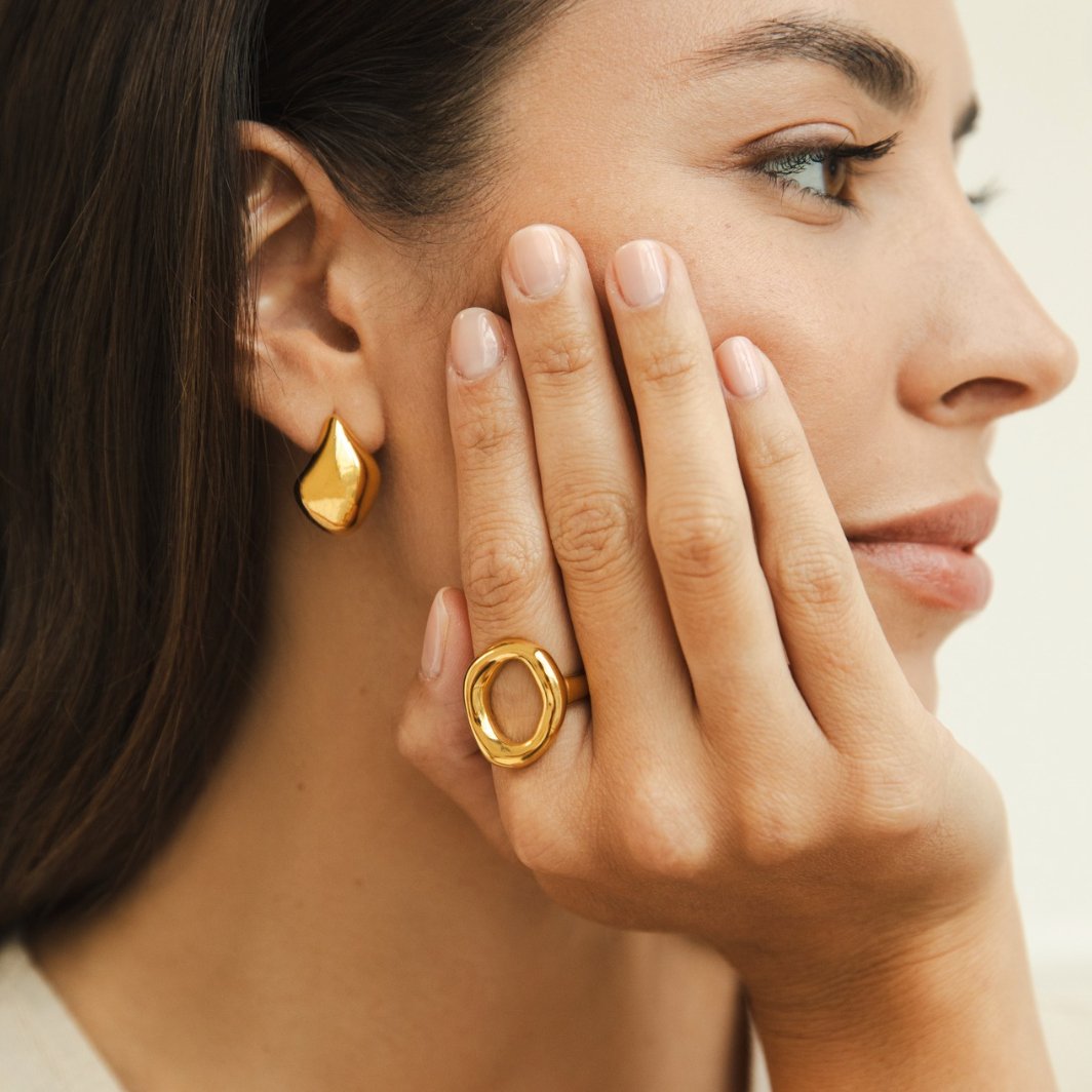 Vina Fondue Gold Ring
