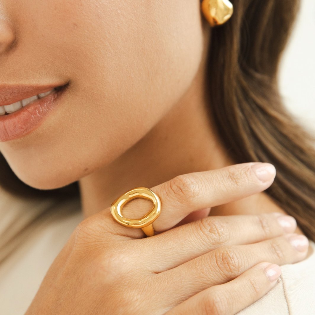Vina Fondue Gold Ring